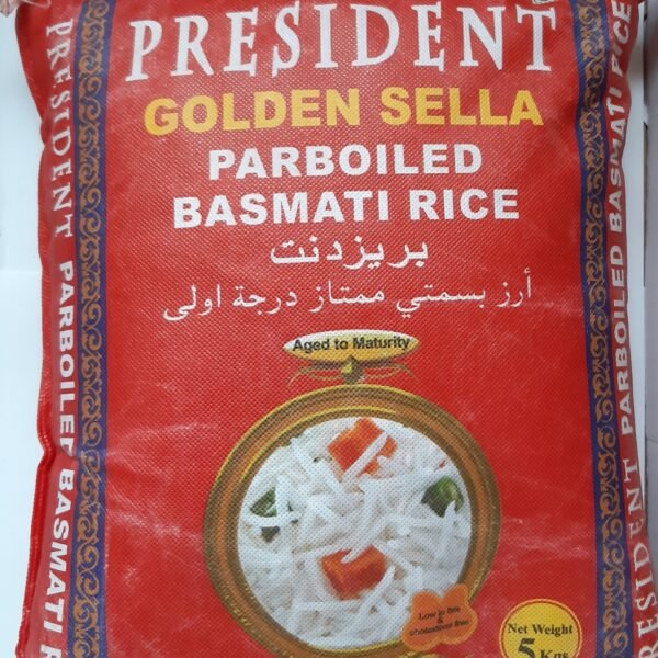 President Golden Basmati Rice (5kg)