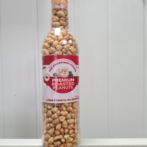 Premium roasted peanuts skrudinti žemės riešutai 500ml
