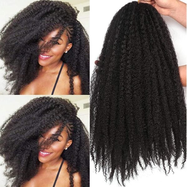 2x Mambo Afro Montego twist Braid 18