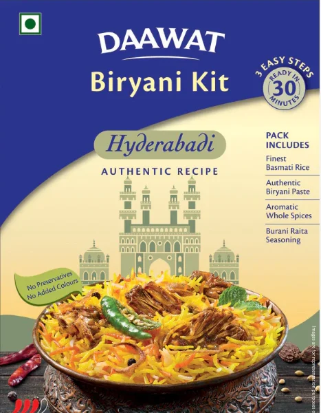 Daawat Biryani Kit Hyderabadi 327g.