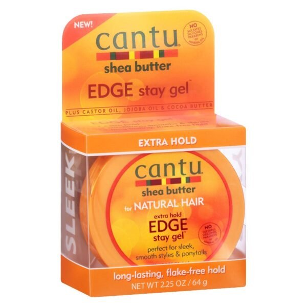 Cantu Extra Hold Edge Stay Gel Gelis plaukų formavimui