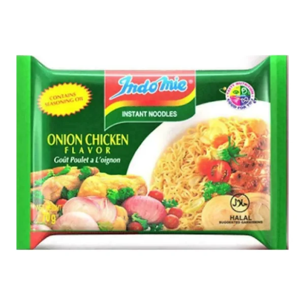 Indomie Noodles Onion Flavor Makaronai 6x70g