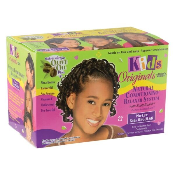Kids Natural Conditioning Relaxer System Kit, Rinkinys vaikų plaukų priežiūrai