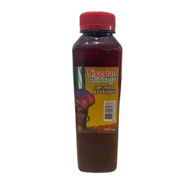 Palm Oil Nigerian Heritage 500ml Palmių Aliejus