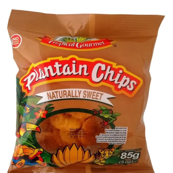 Plantain Chips Sweet (Plantain traškučiai saldūs)
