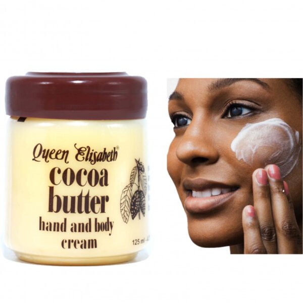 Queen Elisabeth Cocoa Butter Hand and Body Cream  Kakavos sviestas kūnui