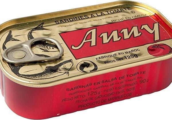 Anny Sardines in Tomato Sauce 125g Sardines tomato padaže