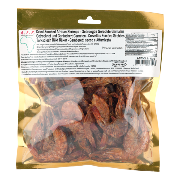 WHOLE SMOKED Shrimps 80g