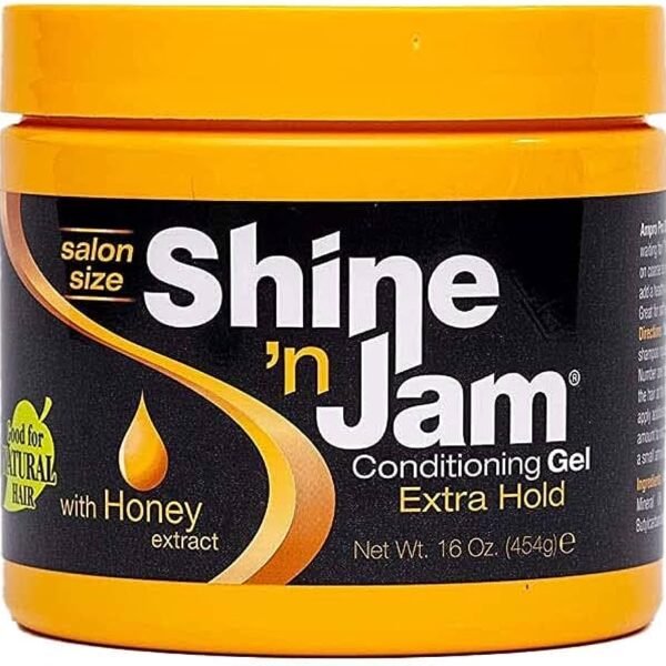 Shine ’n Jam Conditioning Gel Extra Hold Gelis Plaukams