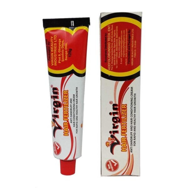Virgin Hair Fertilizer Creme For Rapid Hair Growth Kremas Plaukams skątinantis plaukų augimą