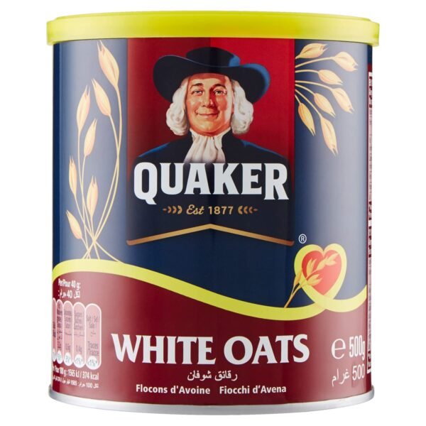 Quaker White oats  Avižos 500g